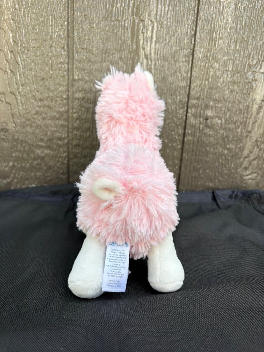 Carter's Pink Llama Waggy Musical Plush Toy Rock-A-Bye Baby Wind Up Soft Lovey - Picture 4 of 9